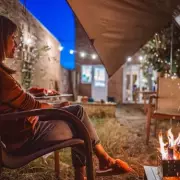 B&M's £18 Fire Basket Keeps Gardens Cosy for Evening Parties
