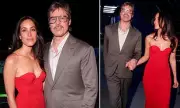 Brad Pitt and Ines de Ramon Display Affection at Mercedes-AMG Event in LA