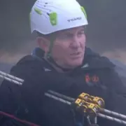 Bradley Walsh Pleads 'Please God' as He Faces Terrifying Zipline Challenge on ITV Show