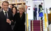 Brigitte Macron's Slap Linked to Flirty Message to Iranian Actress, Book Claims
