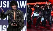 BTS Opens 52nd American Music Awards with Energetic Performance