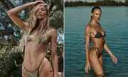 Candice Swanepoel Stuns in Bikinis During Tropical Getaway