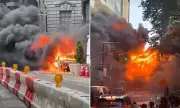 Car Explosion Near Wall Street's Charging Bull Sparks Panic in Manhattan