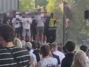 Chaos Erupts at Free ANOTR Pop-Up Gig in Manchester as Fans Climb Fences
