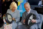 Charles and Camilla Try Bodhran Drums and Whiskey in Belfast Visit