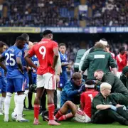 Chelsea and Forest Stars Suffer Head Injuries in Scary Clash
