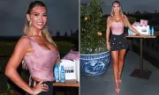 Christine McGuinness Stuns at Skin & Tan Event Amid Romance Rumours with Nicola Adams