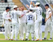 Clarke's Unbeaten 129 Keeps Notts in Match at Trent Bridge
