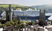 Cornish Town Fowey Divided as Massive Cruise Ship Dwarfs Locals Again