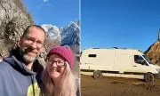 Couple swaps rent for campervan life, travels world for £30 a day