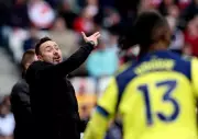 De Zerbi urges Spurs to embrace pressure and rival hatred