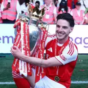 Declan Rice's Partner Lauren Fryer Makes Rare Public Appearance for Arsenal Trophy Win