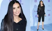 Demi Moore Attends Third Event in One Night at Cannes Film Festival 2024