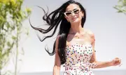 Demi Moore Stuns in Polka Dot Dress at Cannes Film Festival Jury Photocall