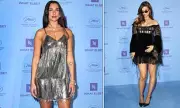 Dua Lipa Dazzles in Silver at Nespresso Event During Cannes Film Festival
