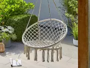 Dunelm's £35 Macrame Swing Chair: Elegant Garden Addition with 4.9-Star Rating