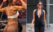 Eiza Gonzalez Shows Ripped Physique Ahead of Bodybuilding Role in Iron Jane