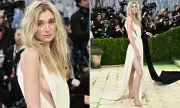 Elizabeth Debicki Risks Wardrobe Malfunction at Met Gala in Vera Wang Gown