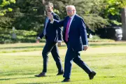 Eric Trump Celebrates Gold Logo After Palm Beach Airport Renamed for President