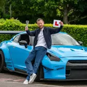 EuroMillions Winner's First Driving Lesson in a £150k McLaren Supercar