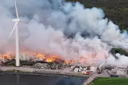 Fife Landfill Fire Continues for Over a Week as Smoke Warnings Issued
