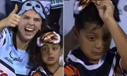 Five-Year-Old Wests Tigers Fan's Tears Go Viral After Heavy Loss
