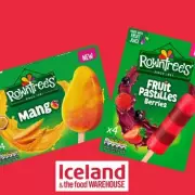 Free Rowntree's Ice Lollies at Iceland and The Food Warehouse