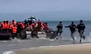 French Police Reported to Watchdog for Deflating Migrant Boat with Knife