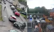 Gangland Double Shooting Caught on Camera in Coventry Estate