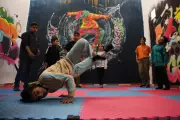 Gaza Children Find Catharsis in Breakdancing Amid War