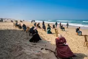 Gaza Students Sit Exams on Beach After Israel Destroys Universities