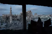 Gaza Students Write Poetry Amid Rubble: 'Let's Throw Away War'