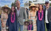 Giada De Laurentiis Poses with Ex-Husband and New Beau at Daughter's Graduation