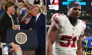 Giants Star Abdul Carter Blasts QB Jaxson Dart for Introducing Trump at Rally