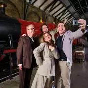 Harry Potter Weasley Family Reunites After 25 Years at Studio Tour