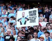 ‘He will be for ever our boss’: Manchester City fans pay tribute to Pep Guardiola
