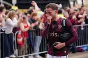 Hearts Players in Tears at Tynecastle Return After Celtic Title Defeat