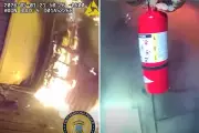 Hero Police Officer Rescues Mother and Two Children from Burning Building