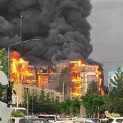 Iran Shopping Centre Fire Kills Eight, Injures 40 in Tehran Blaze