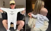 Jamie Laing Jokes About Nepo Babies with Son's 'Future CEO' Baby Grow
