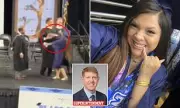 Kansas Teacher Grabs Students at Graduation, Sparking Controversy