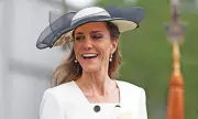 Kate Middleton Stuns in White Polka Dot Dress at Buckingham Palace Garden Party