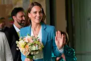 Kate Middleton Wears Cornflower Blue Suit in Italy for First Overseas Engagement in Years