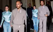 Kim Kardashian and Lewis Hamilton Hold Hands on First Public Date Night in NYC