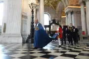 King Charles Attends Order of St Michael and St George Service at St Paul's