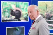 King Praised for Harmony with Nature at Red Squirrel Contraception Project
