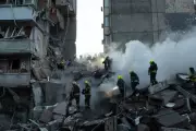 Kyiv Under Massive Drone and Missile Attack: Four Injured