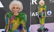 Lisa Rinna Debuts Dramatic Blonde Bouffant at Cannes amfAR Gala