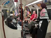 London Protests, Robot Monks, and Global Events: Weekend Photos