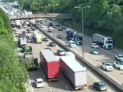 M25 Surrey Crash Causes 45-Minute Delays After Motorcycle Collision